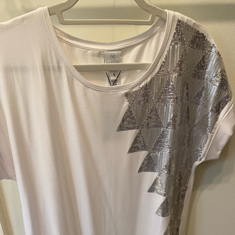 Madeleine scoop neck t shirt